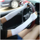 1 Pair Cooling Arm Sleeves Unisex UV Sun Protection Hands Arms Cover for Outdoor Activities - White