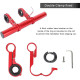 Bike Handlebar Extender Bracket for Clamp Speedometer Headlight GPS Phone Holder with Hex wrench - Red