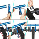 Bike Handlebar Extender Bracket for Clamp Speedometer Headlight GPS Phone Holder with Hex wrench - Blue