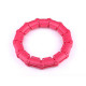 24 Knots Weighted Hula Hoop Adult Smart Hoola for Waist Fitness - Pink