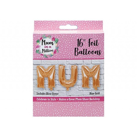 Foil Mum Balloon Phrase