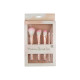 Pink Chrome Makeup Brush Set (5pcs)