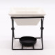 Ceramic &amp; Metal Square Stand