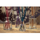 250 ml Round Antique Reed Diffuser Bottle - Clear