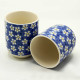 6x Herbal Tea Cups - Blue Daisey