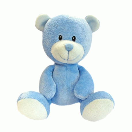 15cm Soft Blue Baby Bear by Suki Gifts