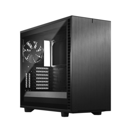 Fractal Design Define 7 (Light TG) Gaming Case w/ Light Tint Glass Window, E-ATX, Multibracket, 3 Fans, Fan Hub, Silence-optimiz