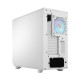 Fractal Design Meshify 2 RGB (White TG) Gaming Case w/ Light Clear Glass Window, E-ATX, Angular Mesh Front, 4 RGB Fans, Fan Hub,