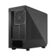 Fractal Design Meshify 2 Lite (Black TG) Gaming Case w/ Light Tint Glass Window, E-ATX, Angular Mesh Front, 3 Fans