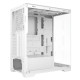 Vida Vetro White ARGB Gaming Case w/ Glass Front &amp; Side, ATX, 3x ARGB Fans, 6-Port PWM ARGB Fan Hub