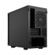 Fractal Design Define 7 Nano (Black Solid) Gaming Case, Mini ITX, 2 Fans, Sound Dampening, Ventilated PSU Shroud, USB-C, 306 mm 