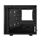 Fractal Design Define 7 Nano (Black Solid) Gaming Case, Mini ITX, 2 Fans, Sound Dampening, Ventilated PSU Shroud, USB-C, 306 mm 