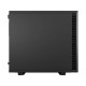 Fractal Design Define 7 Nano (Black Solid) Gaming Case, Mini ITX, 2 Fans, Sound Dampening, Ventilated PSU Shroud, USB-C, 306 mm 