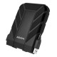 ADATA 2TB HD710 Pro Rugged External Hard Drive, 2.5&quot;, USB 3.1, IP68 Water/Dust Proof, Shock Proof, Black