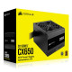 Corsair 650W CX650 PSU, Fully Wired, 80+ Bronze, Thermally Controlled Fan