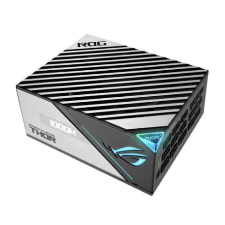 Asus 1000W ROG Thor Platinum II PSU, Double Ball Bearing Fan, Fully Modular, 80+ Platinum, RGB Lighting, OLED Display, Lambda A+