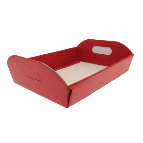 Red Hamper Box Medium 38.5cm