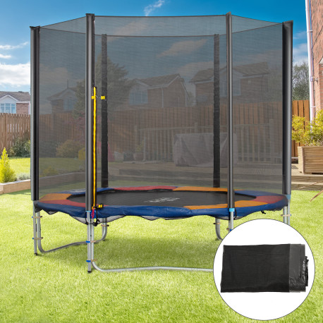 10ft Trampoline Net Replacement Enclosure, Black