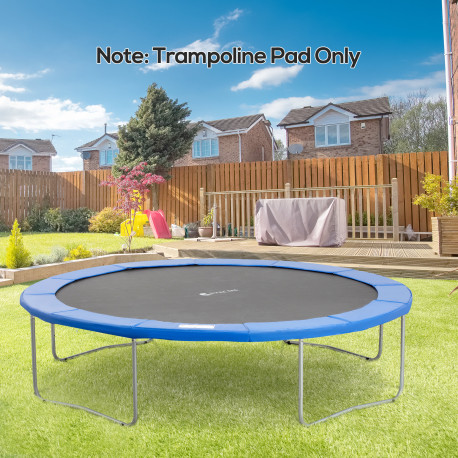 12ft Trampoline Pad Φ366cm Trampoline Accessories Surround Pad Thick Foam Pads Padding Replacement Spare- Blue