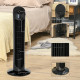 Tower Fan for Bedroom Cooling, 30 Inch Electric 70° Oscillating Fan with 3 Speed Settings, Standing Floor Fan for Home Office In