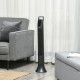 36&#039;&#039; Freestanding Tower Fan, 3 Speed 3 Mode, 7.5h Timer, 70 Degree Oscillation, LED Panel, 5M Remote Controller, Black