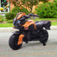 Kids Electric Motorbike 6V Ride on Motorcycle Vehicle w/ Lights Horn Sounds for 1.5-4 Years Old Orange