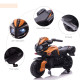 Kids Electric Motorbike 6V Ride on Motorcycle Vehicle w/ Lights Horn Sounds for 1.5-4 Years Old Orange