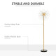 160cm Dandelion-Crystallite Floor Lamp, with Foot Switch