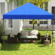 Outsunny 3 x 3m Pop-Up Gazebo, with Accessories - Blue