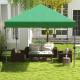 Outsunny 3 x 3m Pop-Up Gazebo, with Accessories - Green