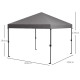 Outsunny 3 x 3m Pop-Up Gazebo, with Accessories - Grey