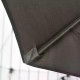 Outsunny 3(m) Offset Parasol Cantilever Hanging Umbrella 360° Rotation w/ Base Dark Grey