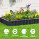 Outsunny 645L Metal Raised Garden Bed, DIY Large Steel Planter Box, No Bottom w/ A Pairs of Glove for Backyard, Patio to Grow Ve