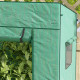 Outsunny 77 x 196cm Walk-In Greenhouse, with Accessories