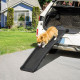 PawHut Foldable Pet Ramp Dog Car Ramp for SUVs, Cars - Black