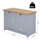 Shoe Cabinet, 2 Doors Shoe Cupboard, Entryway Shoe Bench with Shelf, Storage Organiser for Hallway, Bathroom, Grey