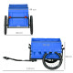 65L Steel Frame Bike Trailer Storage Box - Blue