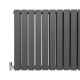 Designer Flat Panel Radiators Anthracite Grey 600mm x 700mm