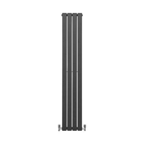 Designer Flat Panel Radiators Anthracite Grey 1600mm x 280mm