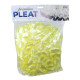 Premium Light Yellow Pleat Ribbon (50mm x 10m)