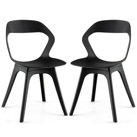 2 Pieces Modern Kitchen Dining Chair Set