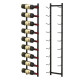 Wall Mounted Metal Wine Rack Organizer for Liquor and Champagne