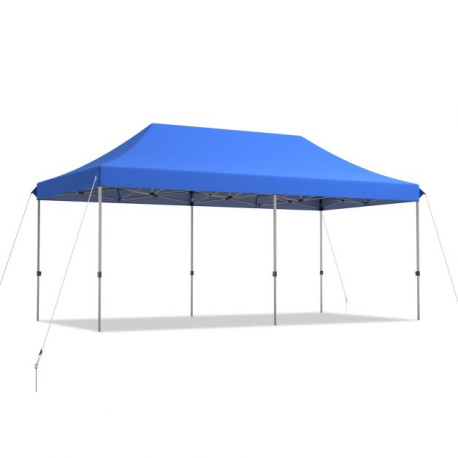 6 x 3m Pop Up Gazebo with 3 Height Positions and Wheeled Storage Bag