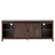 TV Stand with Sliding Barn Doors for TVs up to 65 Inches