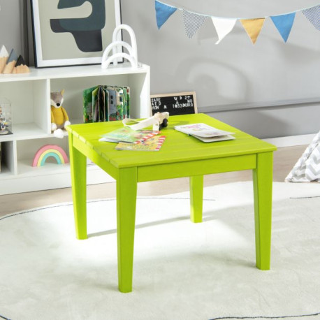 64.5 x 64.5 cm HDPE Square Kids Table for Reading Drawing Dining