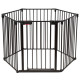 6-Panel Baby Pet Safety Playpen with Walk Through Door