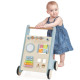 Toddler Push Walker with Xylophone and Flip Blocks