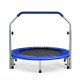 101cm Foldable Trampoline with 4-Level Adjustable Handle for Adults