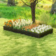 240 x 120 x 30 cm Metal Raised Garden Bed with Open-Ended Base