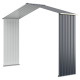 Outdoor Storage Shed Extension Kit for 203 cm Shed Width